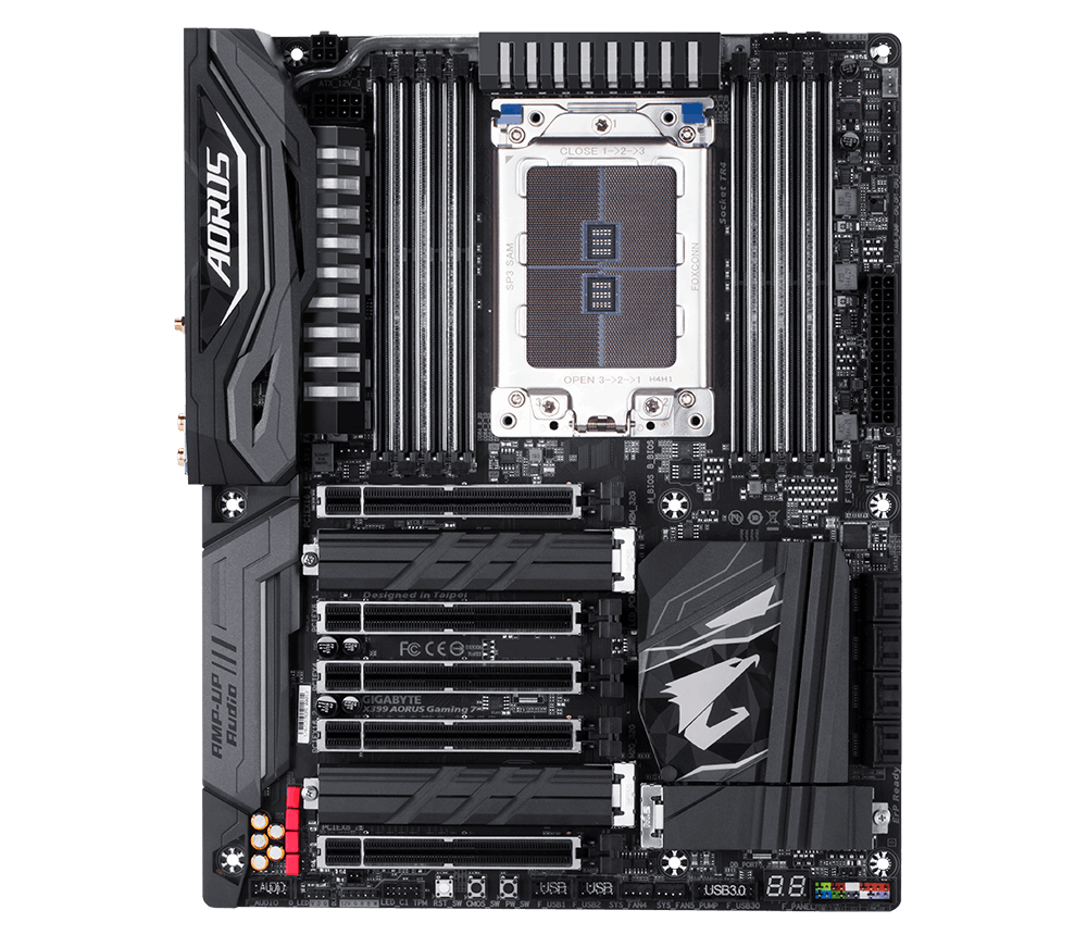 Gigabyte X399 Aorus Gaming 7 - Motherboard Specifications On